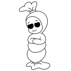 Pocong character sketch