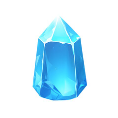 Blue Crystal Shard Icon