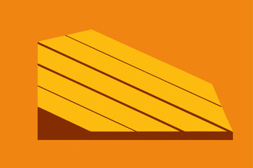 Reclaimed Beech Plank Flooring Illustration