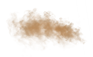 Png Dust Cloud Sandstorm PNG Overlay on transparent background