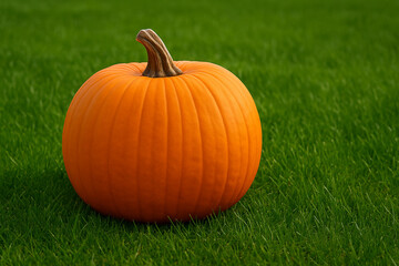 pumpkin on green grass