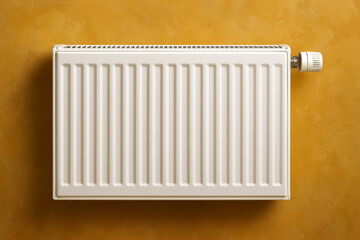 radiator on the wall