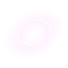 Png Pink Neon Vortex Circle on Transparent PNG for Sci-Fi Designs on transparent background