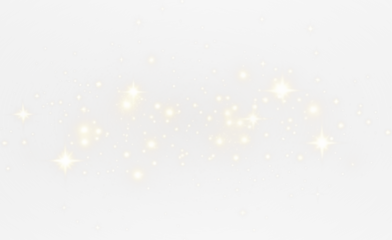 A glowing dust and sparkling particles PNG overlay for festive