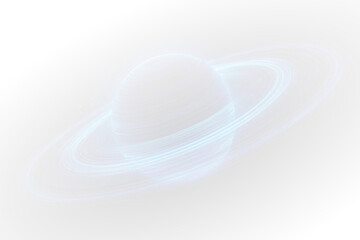 png planetary system featuring Saturn orbiting in outer space