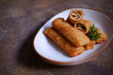 A plate of fried sosis solo 