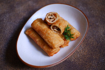 A plate of fried sosis solo 