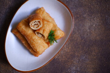 A plate of fried sosis solo 