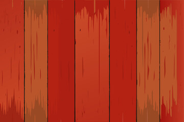 Weathered Wooden Wall Background Illustration