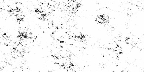 White and black sketch grunge backgrounds to create a distressed grain effect. rough urban texture vector. damaged crack and scratch dust wall texture. black splash on transparent background.