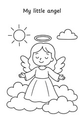 DISEGNO PICCOLO ANGELO