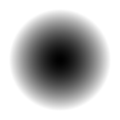 Realistic black transparent gradient for design.