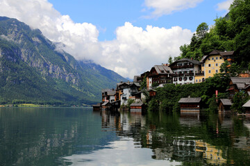 Beautiful Hallstatt in Austrian Alps