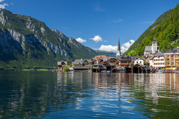 Beautiful Hallstatt in Austrian Alps
