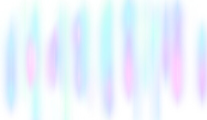 Abstract Holographic Pastel Light Streaks Background