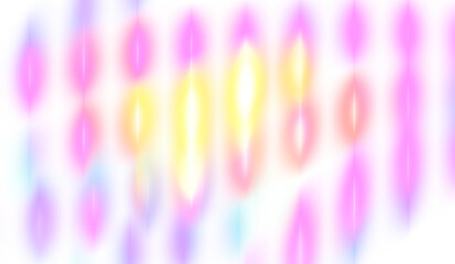 Vibrant Holographic Light Streaks and Diamond Shapes Background