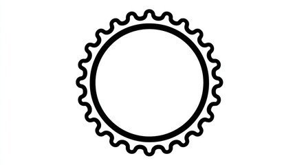 Obraz premium Circular frame design
