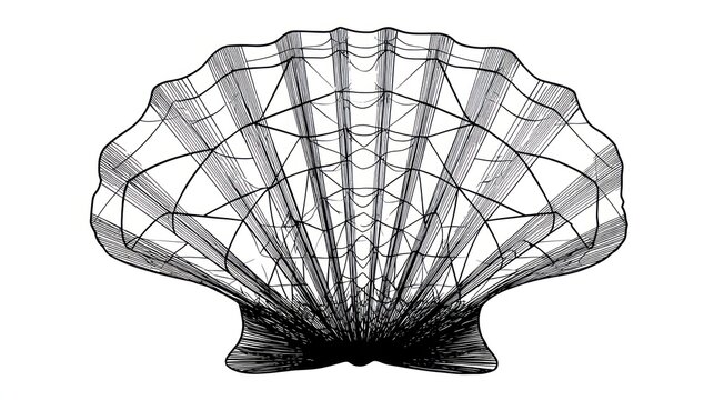Abstract shell design