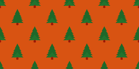 seamless pine wall surface illustration