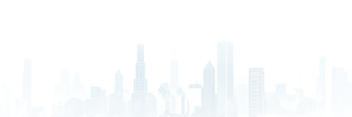 PNG Illustration of minimal skyline buildings landscape purple.
