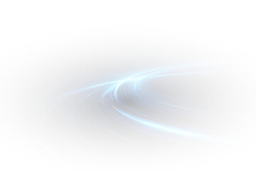 Futuristic Blue City Glow