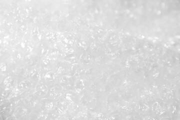 Close up of a bubble wrap sheet wallpaper background texture