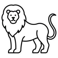 lion silhouette vector art