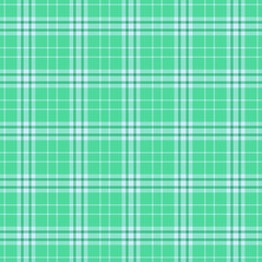 Fototapeta premium Classic plaid pattern in refreshing green hues. Versatile for backgrounds, textiles, and design projects. Evokes tradition, comfort, and stylish simplicity.