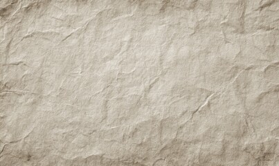 Obraz premium Textured Beige Paper Background with Subtle Creases and Folds.