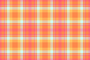 Vibrant seamless plaid pattern. Warm colors evoke a sense of comfort and tradition. Use for textile design, backgrounds, or festive projects.