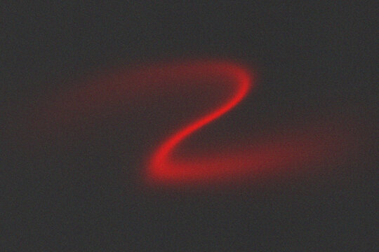 Glow Curve Light Movement Effect Dark Red Visual Noize Abstract Art Background