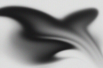 Abstract Soft Swirl Shape on Textured Background Graphic Design Element