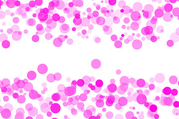 Vivid Magenta Background with Three White Rectangular Cutouts abstract pink