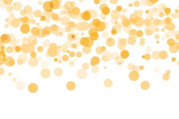 Bright Orange Background With Scattered Dots And White Bottom Section abstract yellow