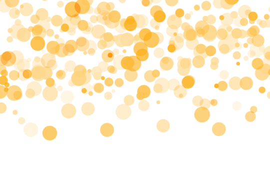 Bright Orange Background With Scattered Dots And White Bottom Section abstract yellow
