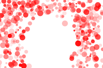 Red Abstract Geometric Shape with White Cross Element graphic design