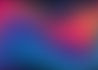 Obraz premium Bright Blue and Pink Gradient Background with Subtle Grain Texture Keywords: abstract
