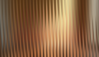 An abstract gold pattern with vertical lines creating a visual impression of texture and depth, evoking a sense of luxury and sophistication