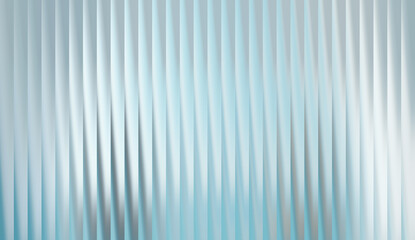 Fototapeta premium Abstract backdrop of vertical, flowing lines in shades of blue and white