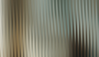 Fototapeta premium Abstract vertical lines in muted colors, creating a sense of depth and pattern. The lines seem to fade, offering a soft visual experience