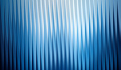 A vibrant, abstract blue gradient with vertical stripes that evokes a sense of serenity and depth. The interplay of light and shadow, the captivating visual illusion.