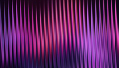 Abstract vertical lines in vibrant pink and purple tones creating a dynamic and visually appealing backdrop. The play of light and shadow adds depth and texture