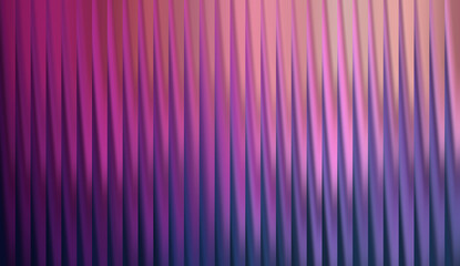 Vertical lines in vibrant hues. The lines create an optical illusion
