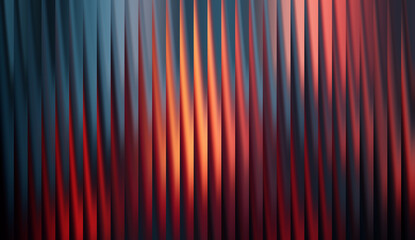 Abstract vertical lines in vibrant shades, showcasing a gradient of colors from warm to cool