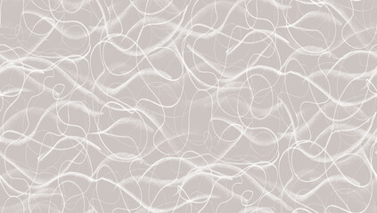 Abstract Gray Crayon Drawing. Hand Drawn Background Texture.