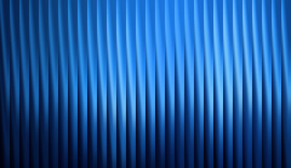 Abstract blue backdrop with vertical lines, creating a sense of depth and dimension