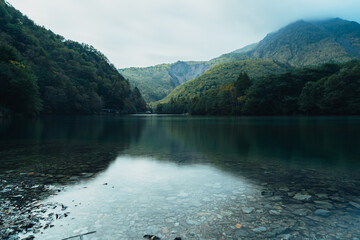 上高地の大正池