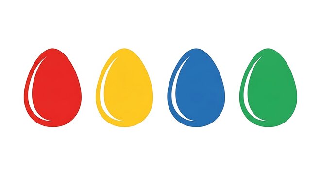 Colorful Easter Eggs - A Vibrant Celebration of Spring.