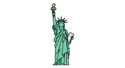 Statue of Liberty: Iconic Symbol of Freedom and American Heritage.
