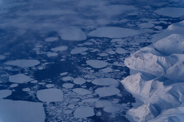 グリーンランドの流氷